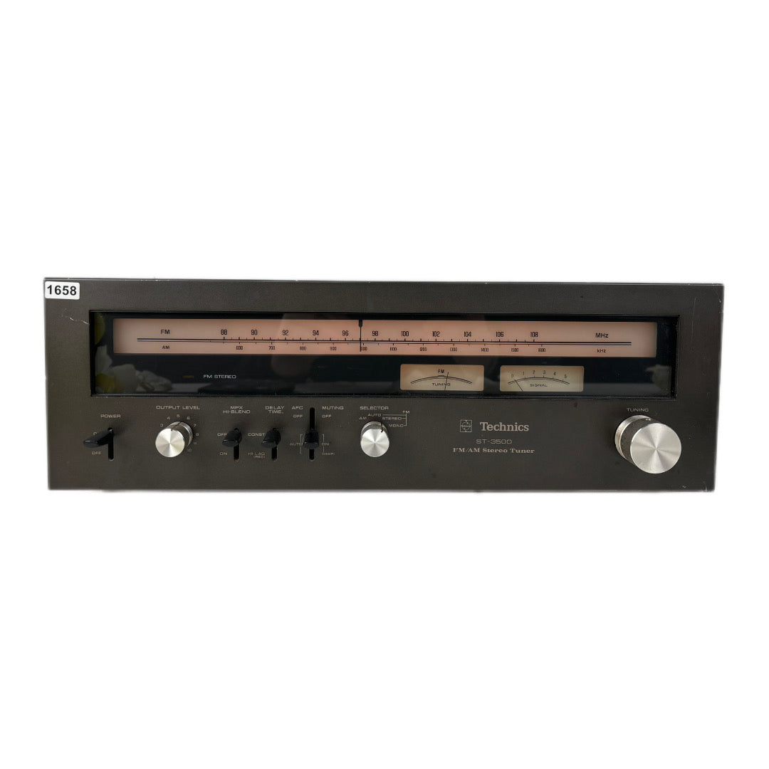 Technics ST-3500 FM/AM Stereo Tuner – Audio Star B.V.