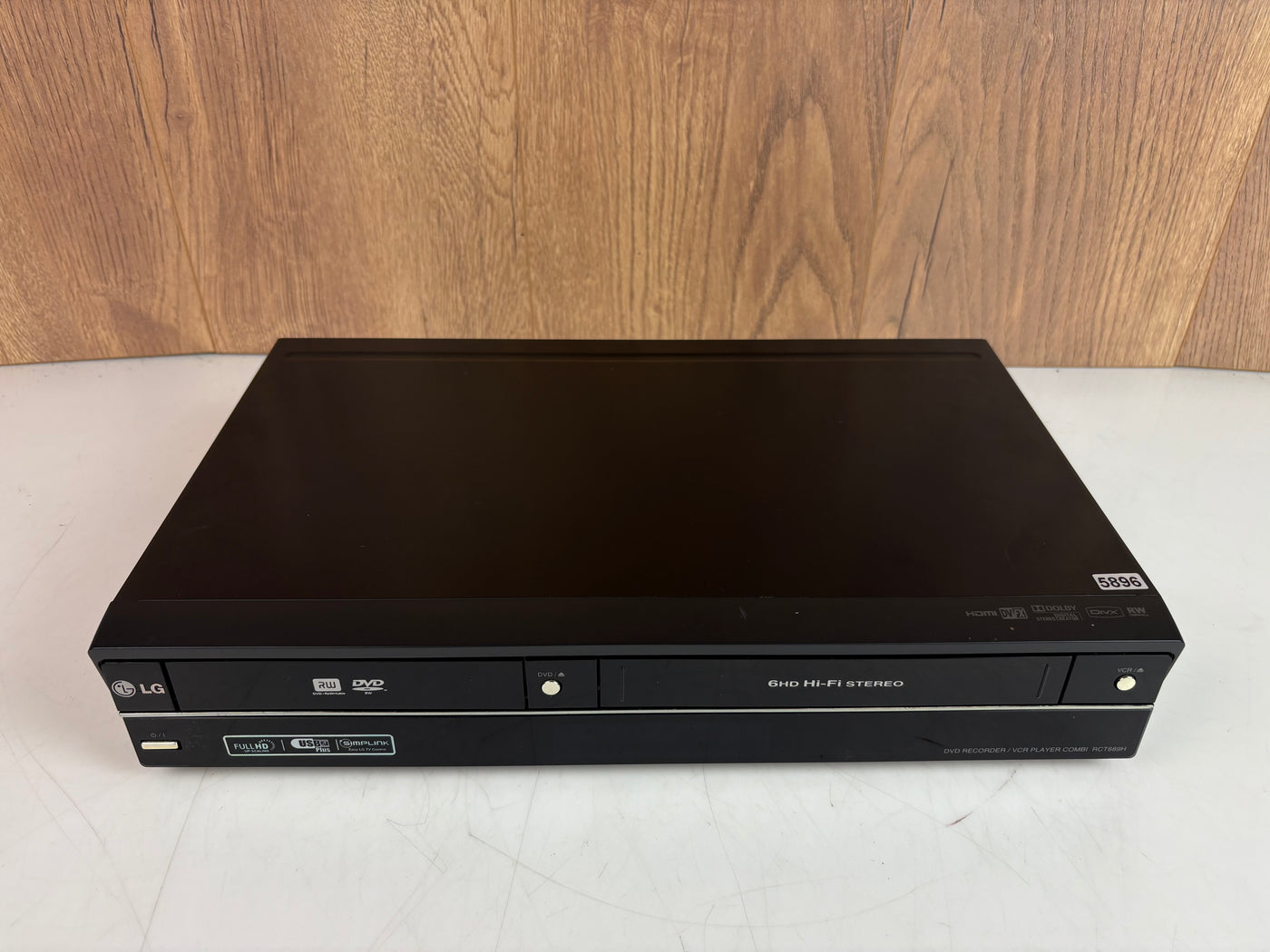 LG RCT689H DVD RECORDER / VHS COMBI (VHS COPY TO DVD)