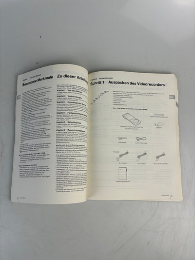 Sony SLV-725 Video Cassette Recorder Manual
