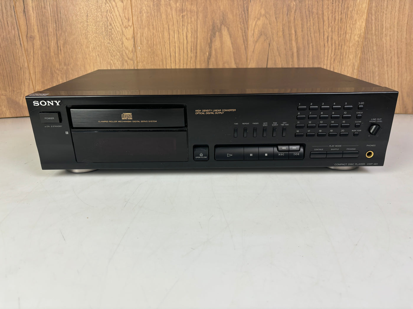 Sony CDP-461 Compact Disc Player Digital Out!