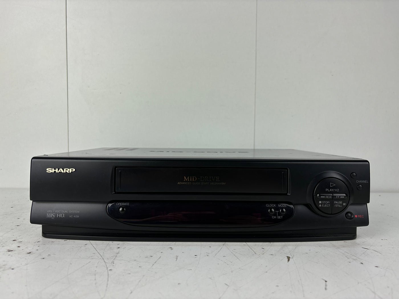 Sharp VC-A39 Video Cassette Recorder VHS