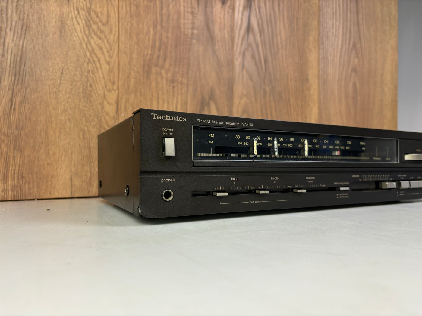 Technics SA-110 FM/AM Stereo Receiver