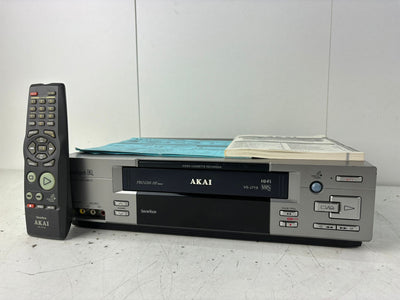 Akai VS-J718 Videorecorder | VHS speler with remote!