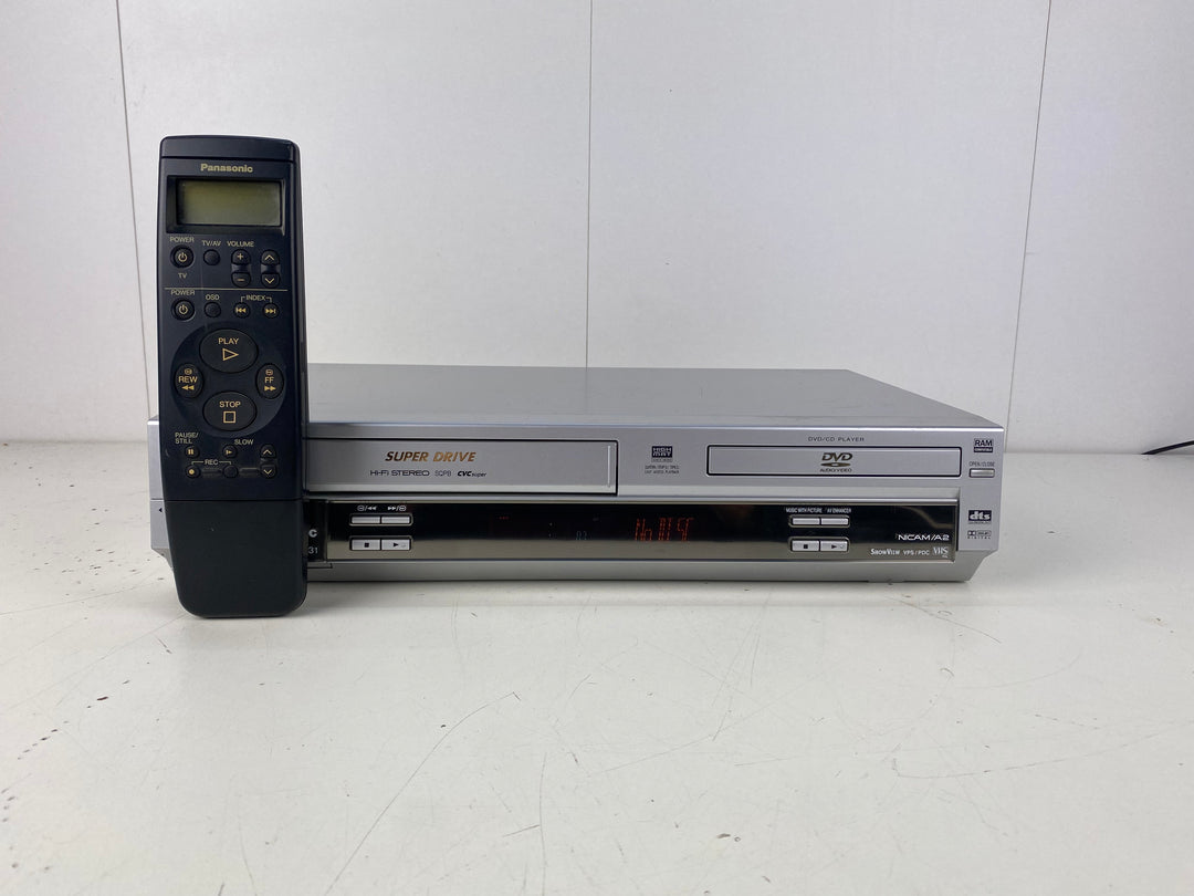 Panasonic NV-VP31 Super Drive Video Cassette Recorder DVD Combi