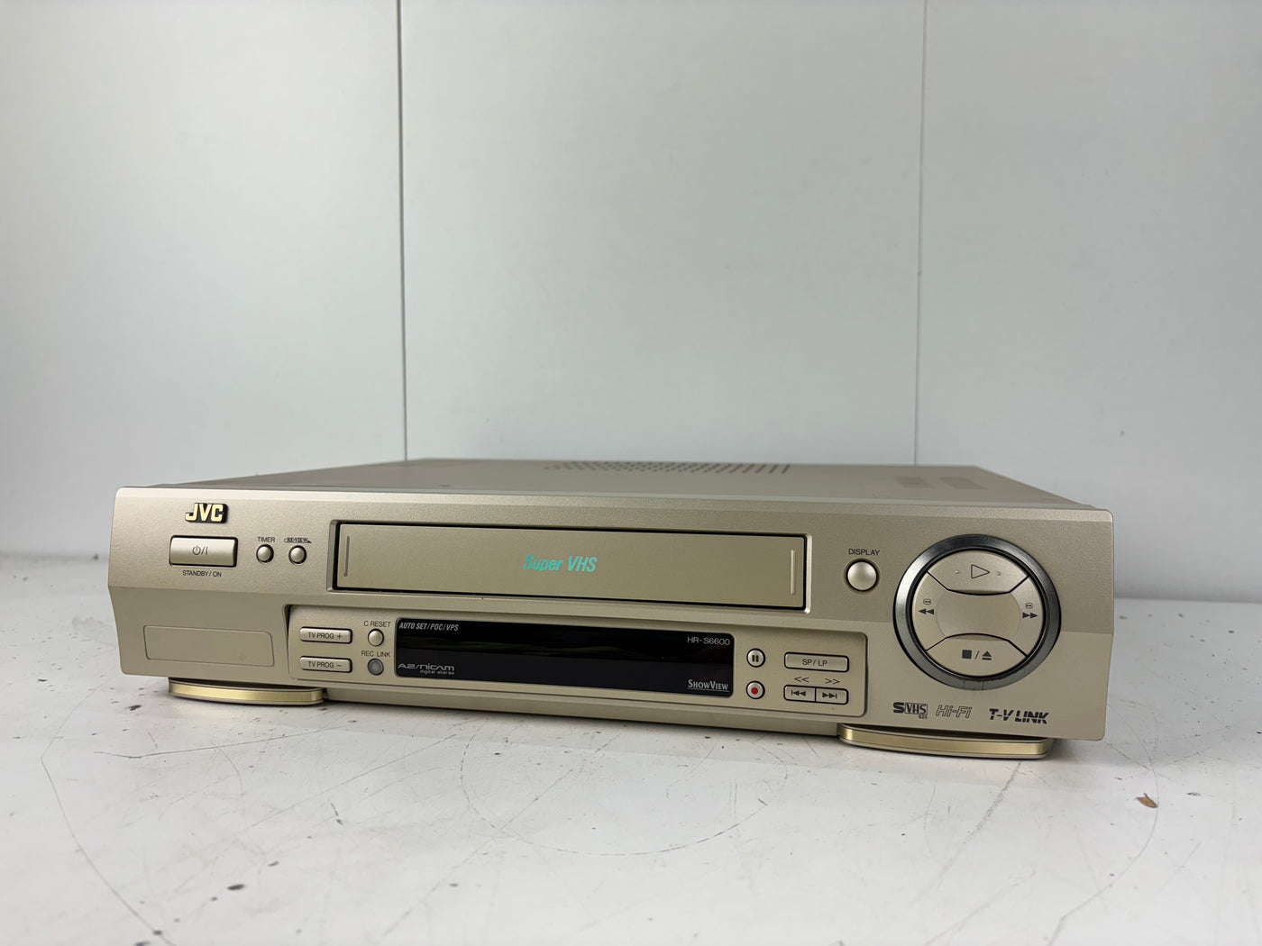 JVC HR-S6600 Super VHS - VHS Videorecorder