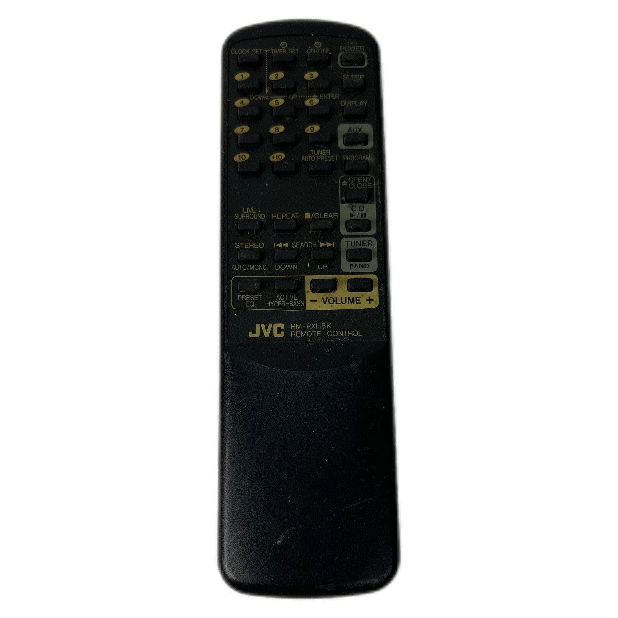 JVC RM-RXH5K Remote Control