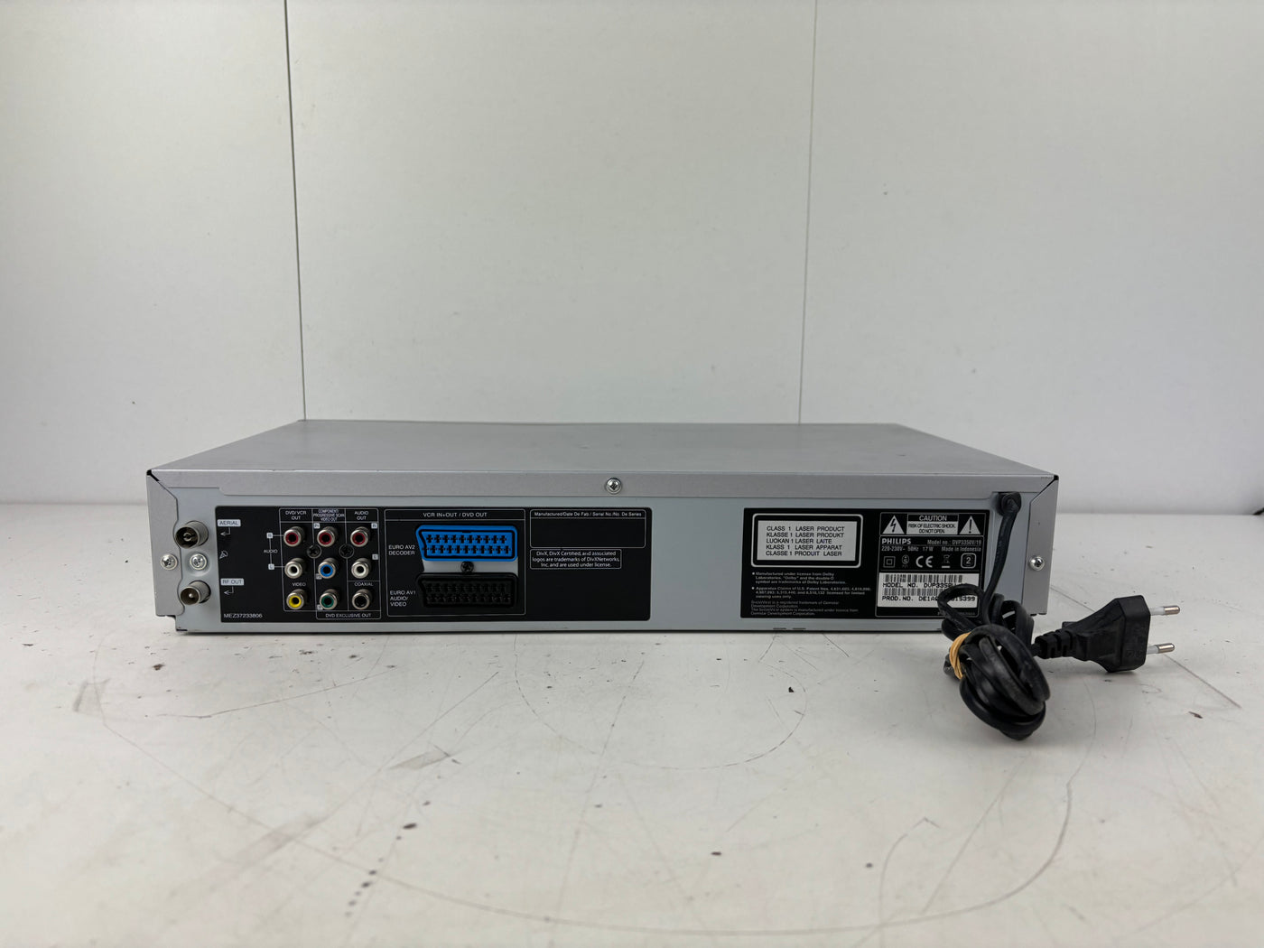 Philips DVP3350 VHS Videorecorder DVD/CD Combi Player