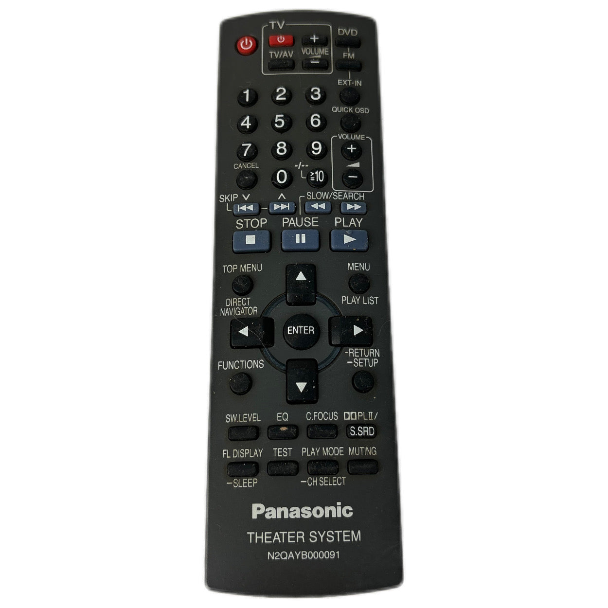 Panasonic n2qayb000091 Remote Control