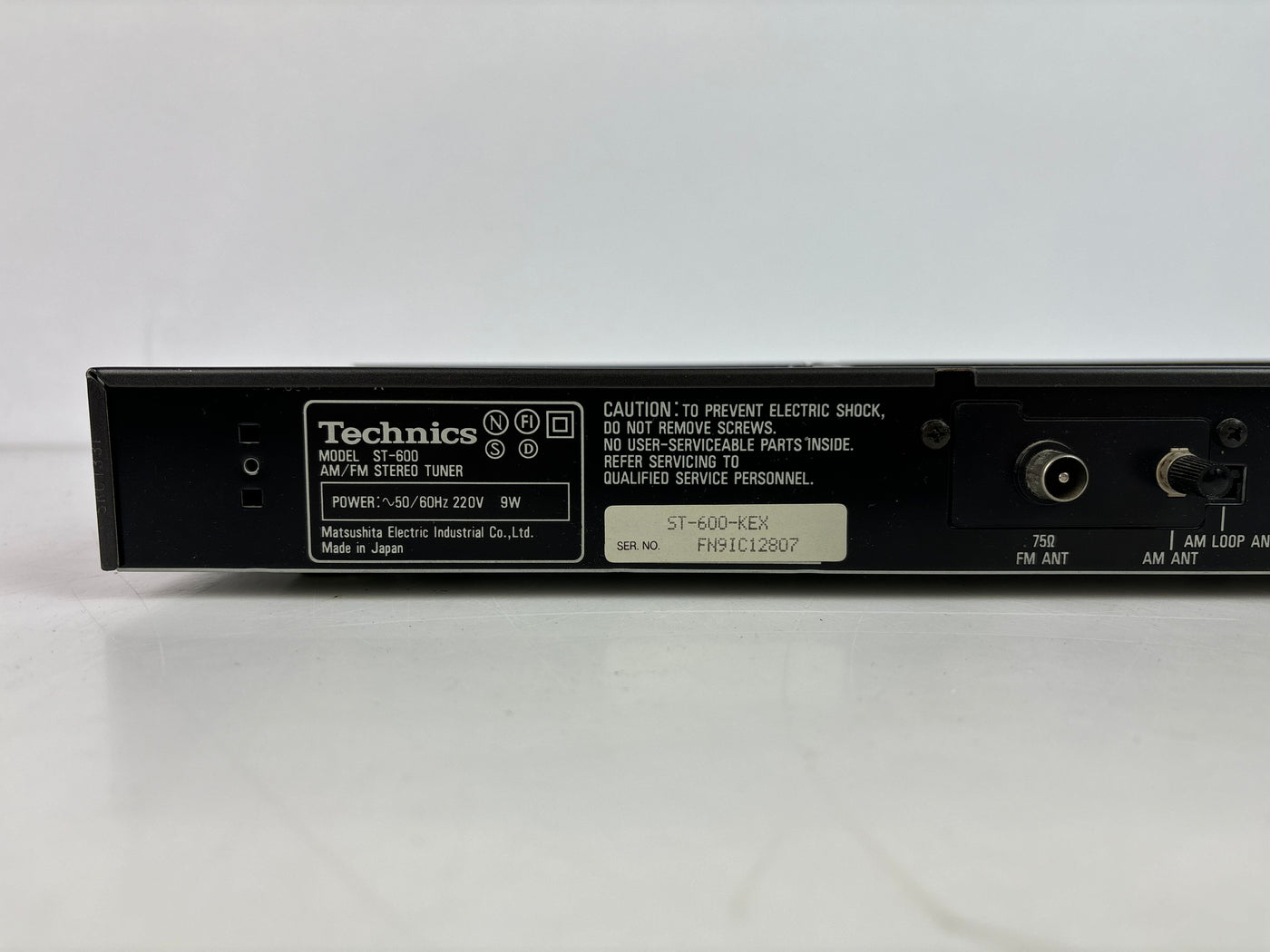 Technics ST-600 AM/FM Stereo Tuner