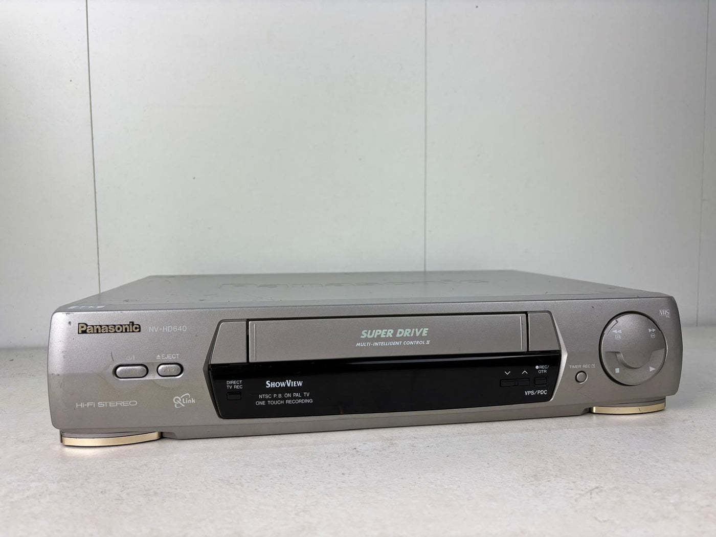 Panasonic NV-HD640 Super Drive Video Cassette Recorder VHS