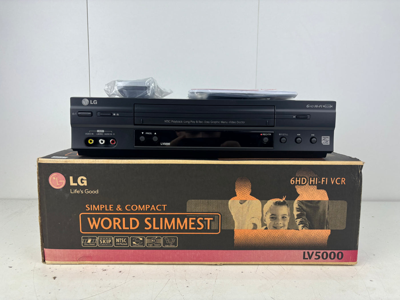 LG LV5000 VHS Videorecorder - *New in box*