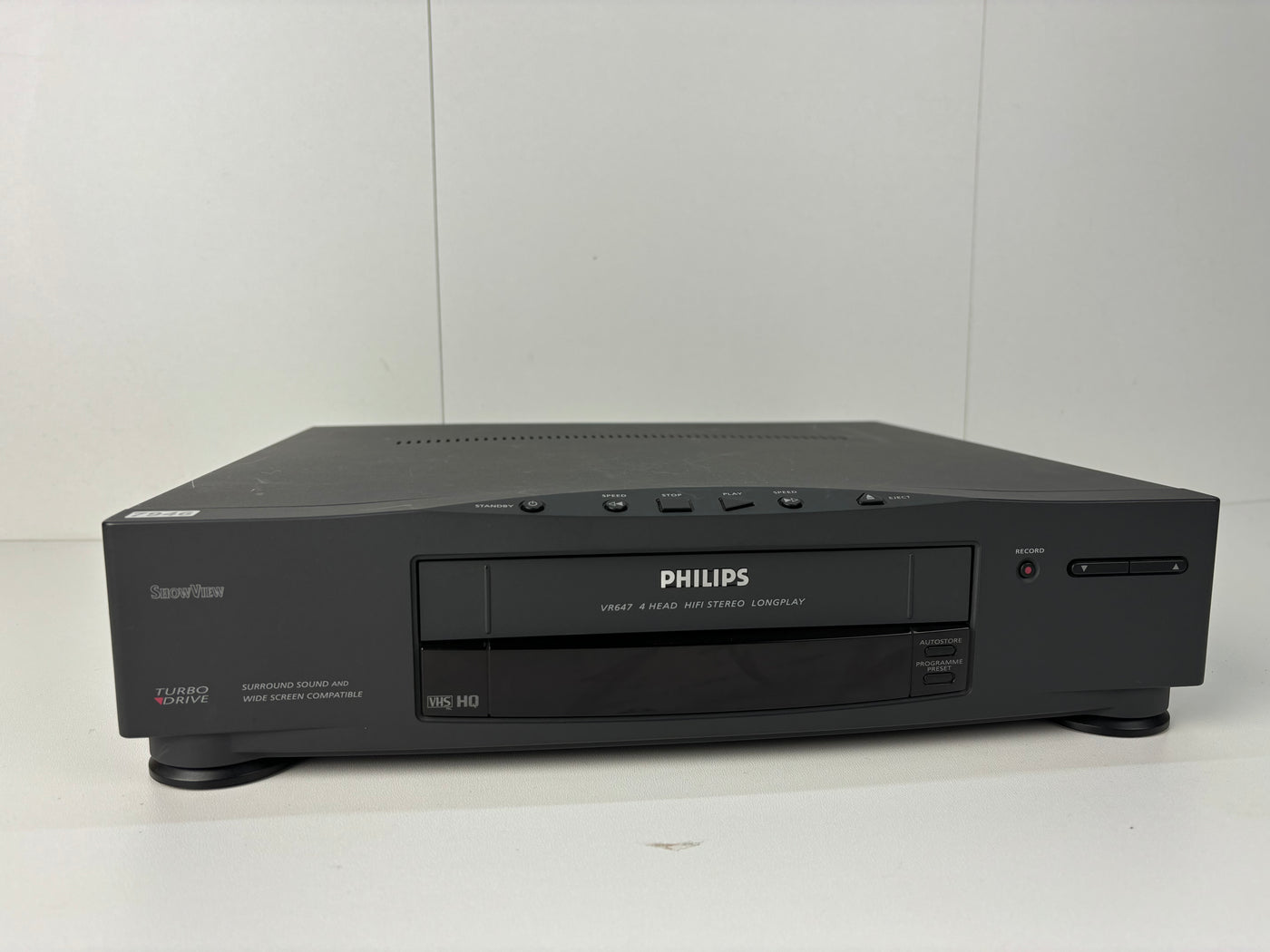 Philips VR647 Video Recorder | VHS Speler