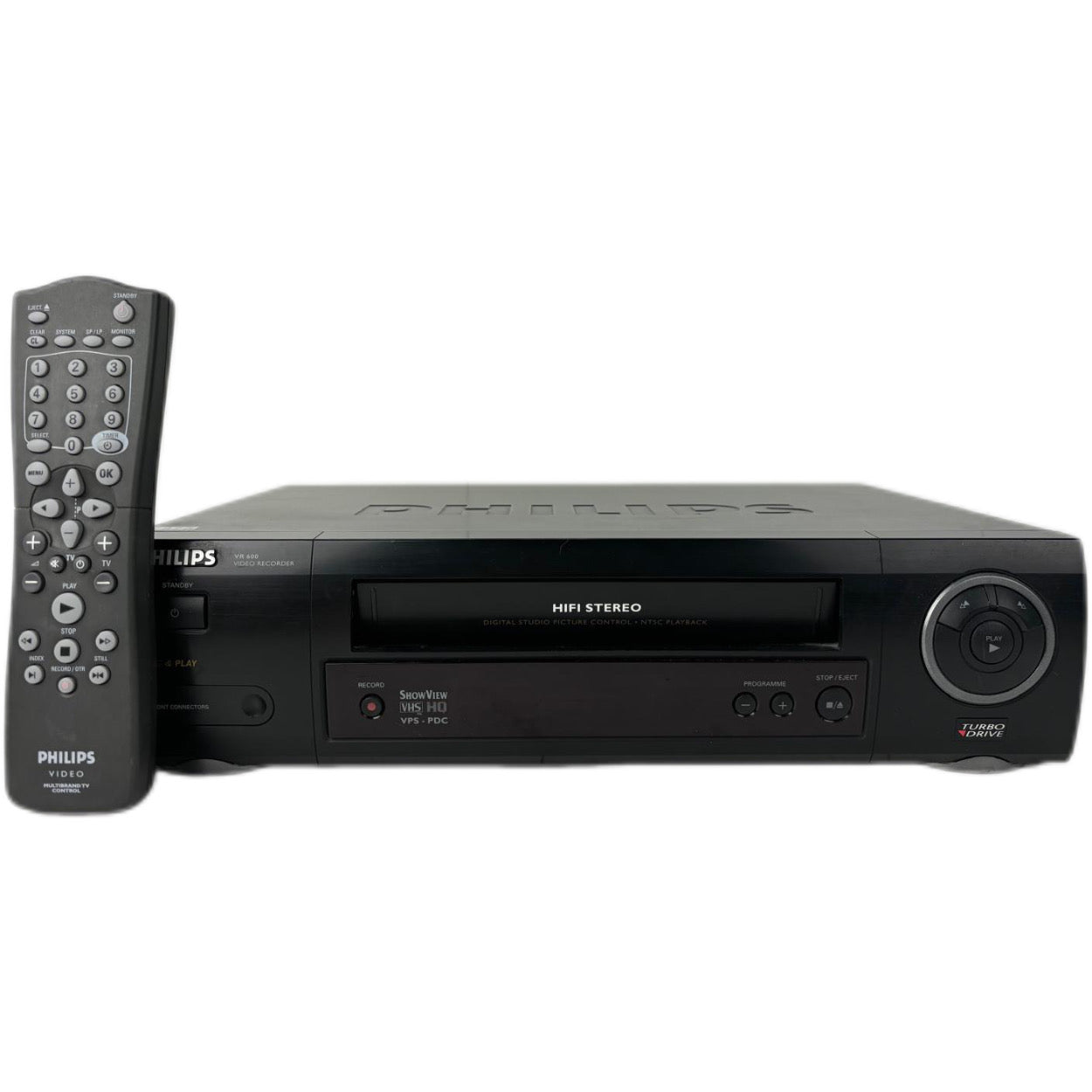 Philips VR600 Videorecorder VHS met afstandsbediening