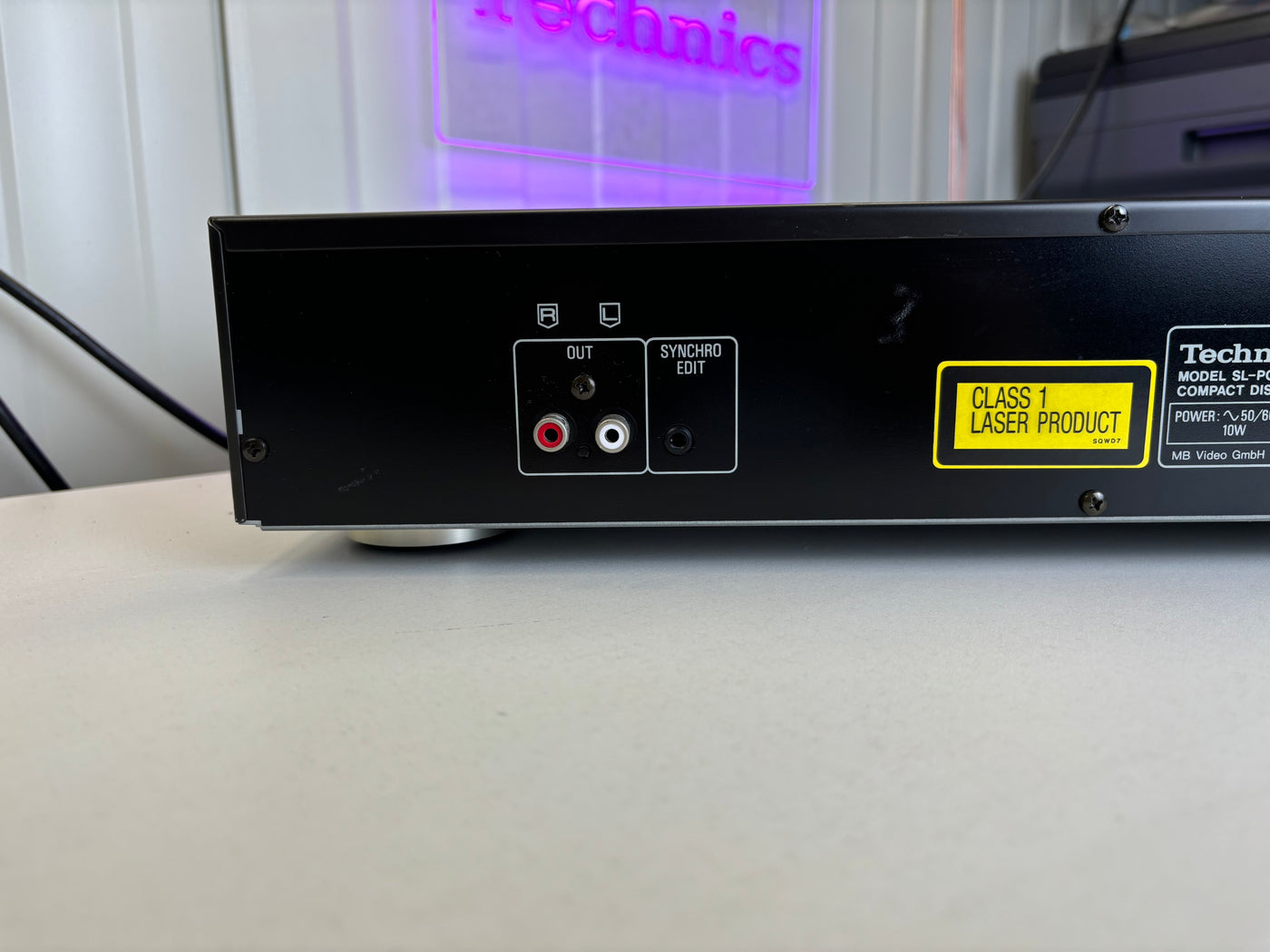 Technics SL-PG340A Compact Disc Player