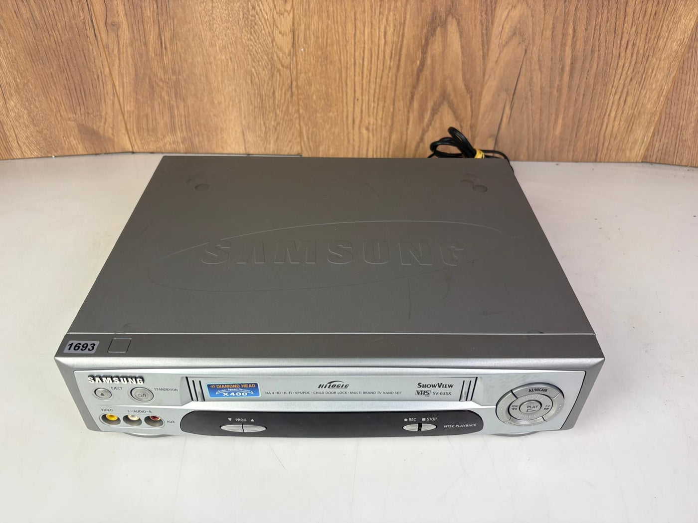 Samsung SV-635X Video Cassette Recorder VHS