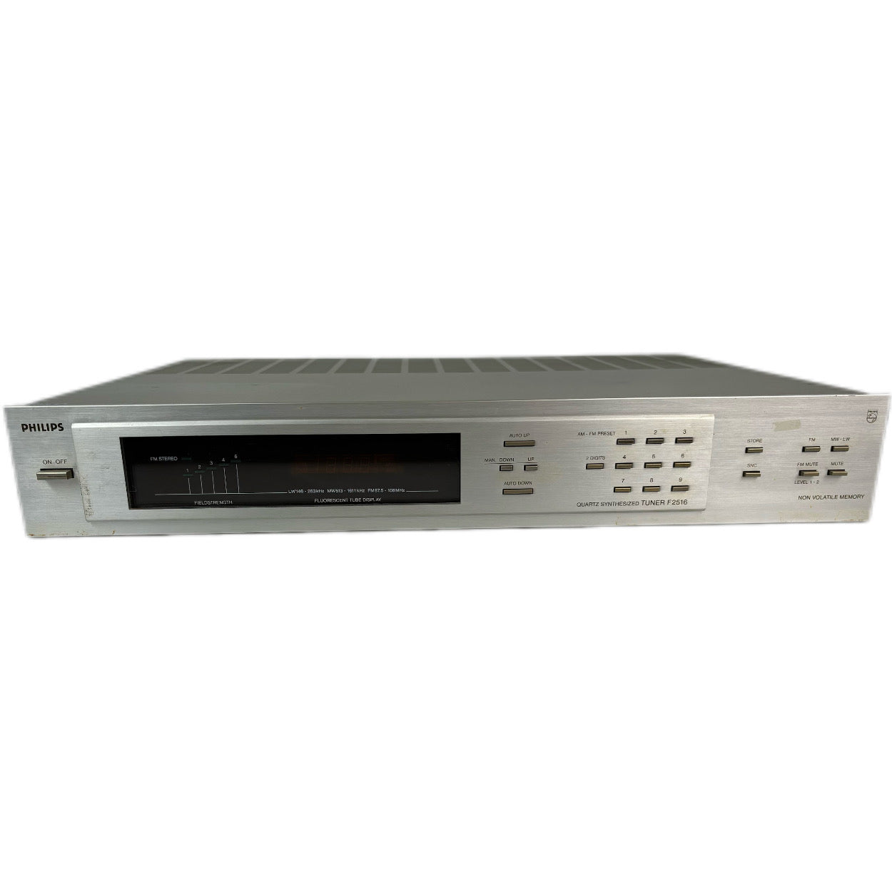 Philips F2516 Quartz Synthesized Tuner