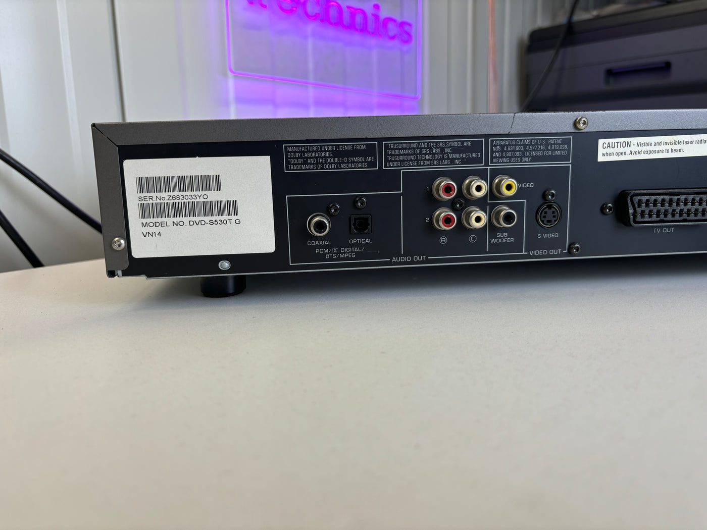 Yamaha DVD-S530 Natural Sound DVD Player