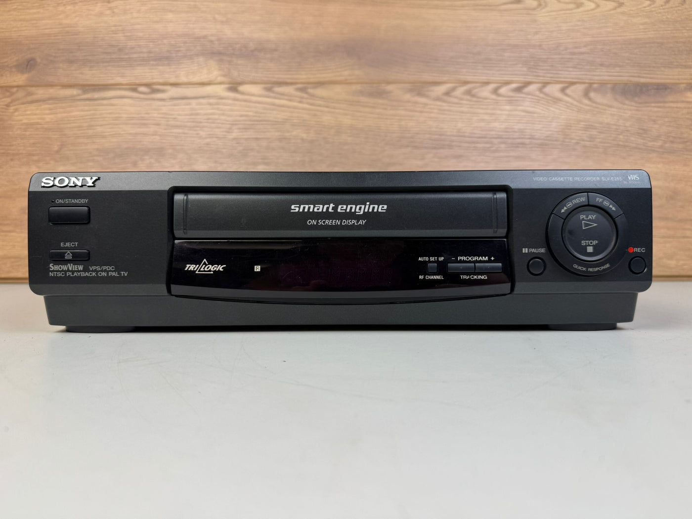 Sony SLV-E285 Video Cassette Recorder VHS Lees Beschrijving!