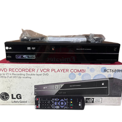 LG RCT689H VHS Videorecorder & DVD Combi - Copy VHS to DVD