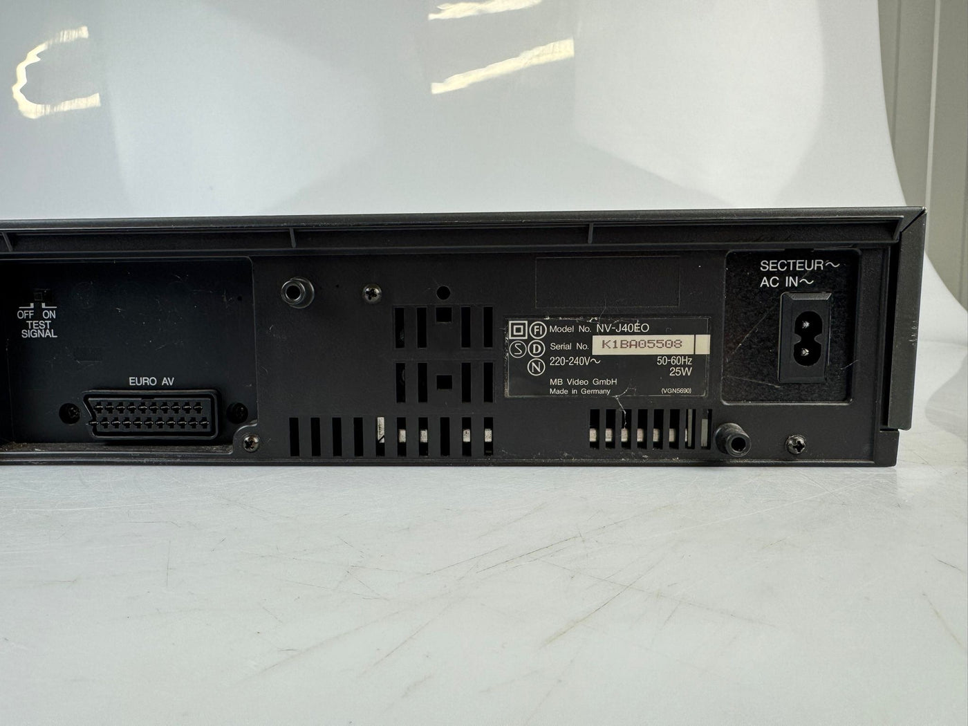 Panasonic NV-JV40 Video Cassette Recorder VHS