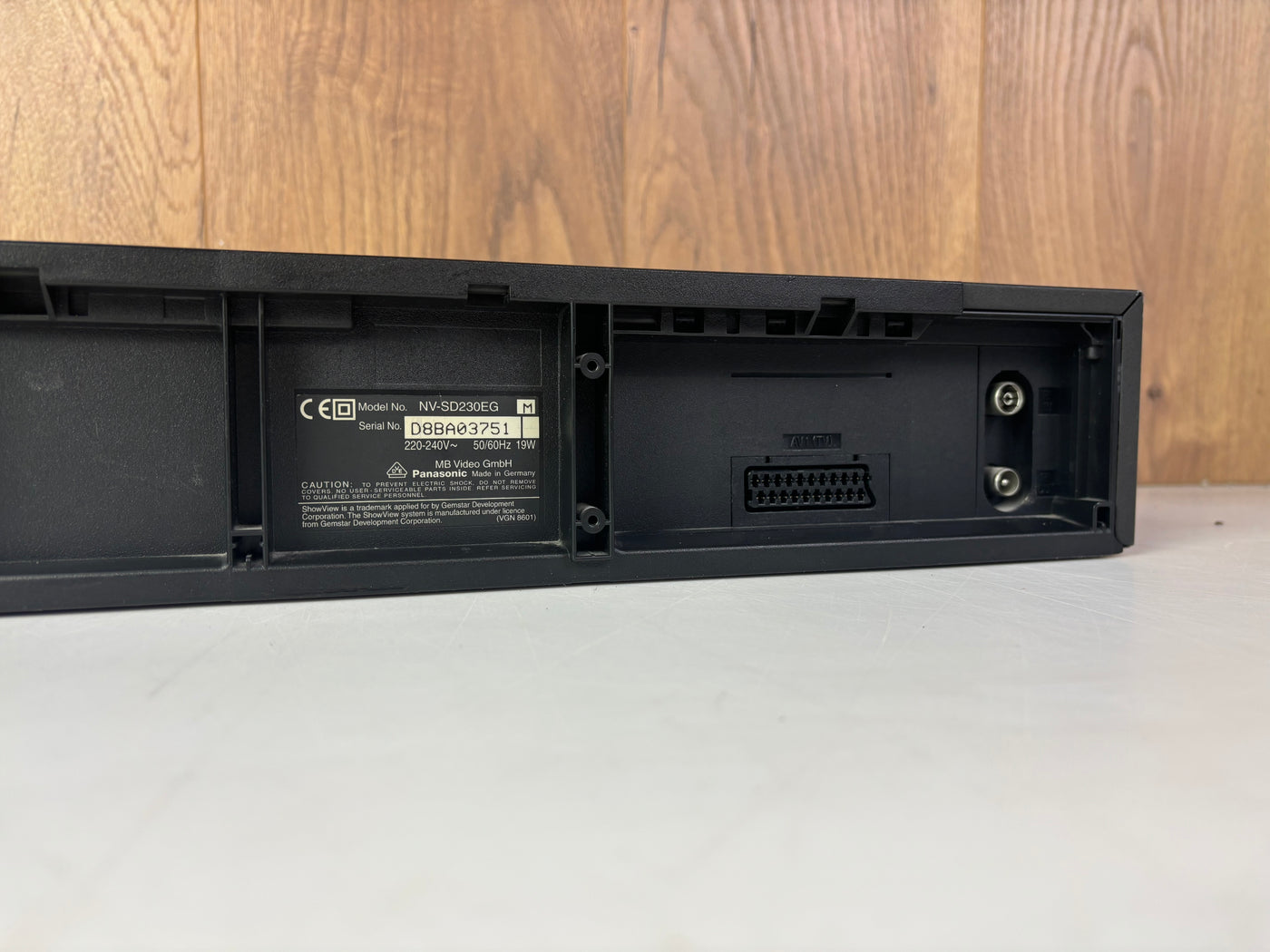 Panasonic NV-SD230 Super Drive Video Cassette Recorder