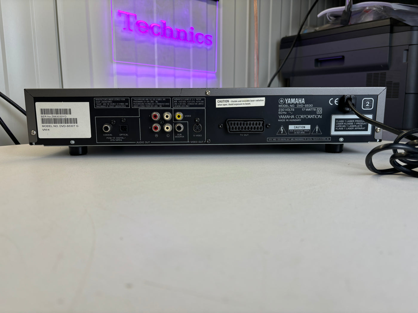 Yamaha DVD-S530 Natural Sound DVD Player