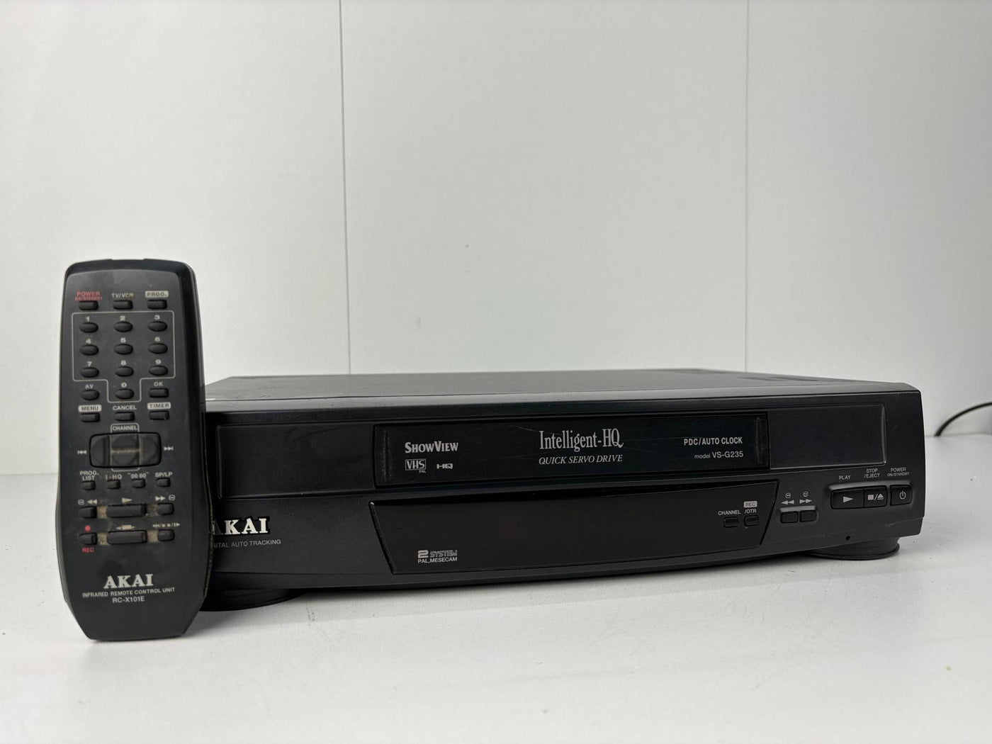 Akai VS-G235 Video Recorder VHS Speler Met Afstandsbediening