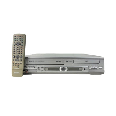 Sharp DV-NC65S2B Video Cassette Recorder / DVD Combi - With Remote