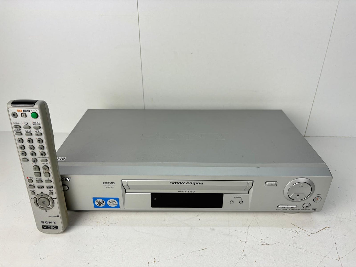 Sony SLV-SE720 Videorecorder VHS Speler Met Afstandsbediening