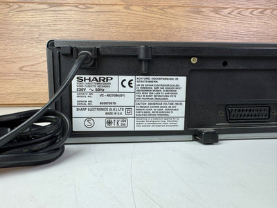 Sharp VC-M27 Video Cassette Recorder VHS
