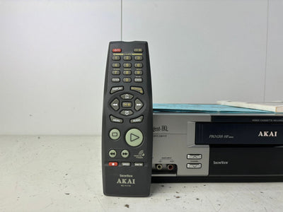 Akai VS-J718 Videorecorder | VHS speler with remote!