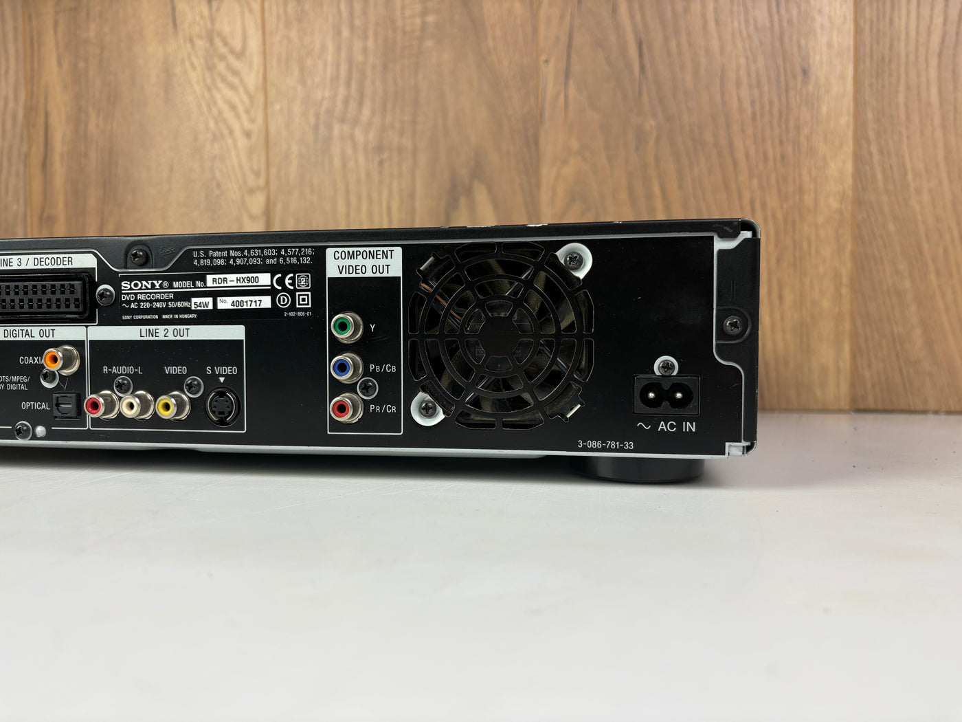 Sony RDR-HX900 HDD / DVD Recorder