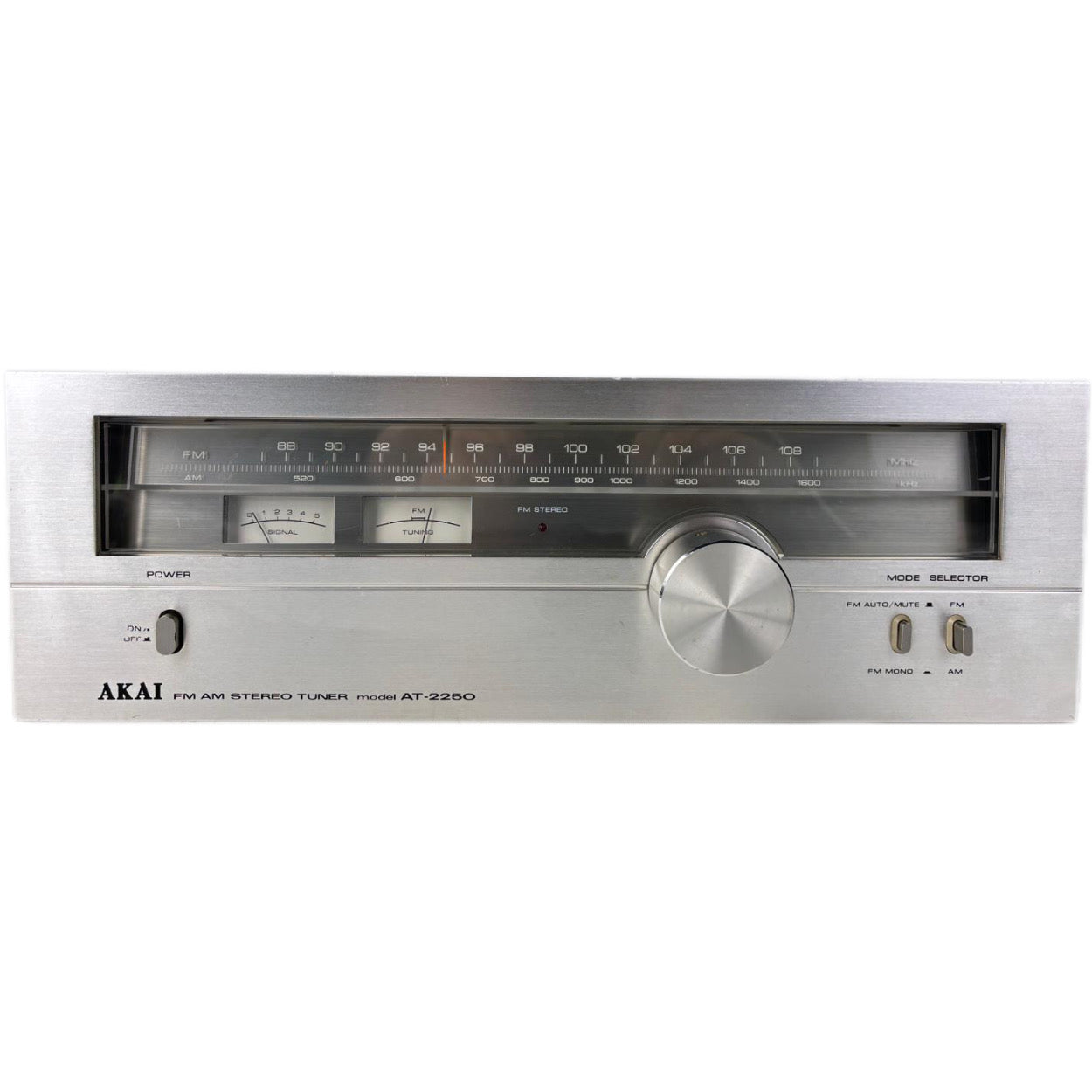 Akai AT-2250 FM AM Stereo Tuner