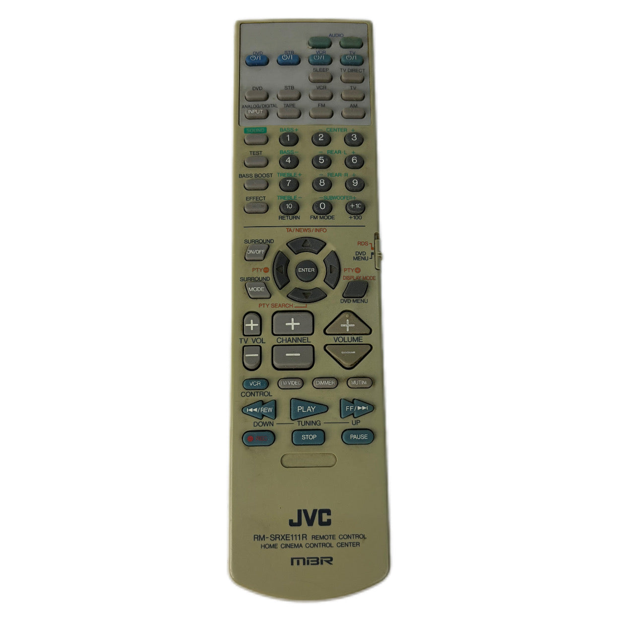 JVC RM-SRXE111R Remote Control