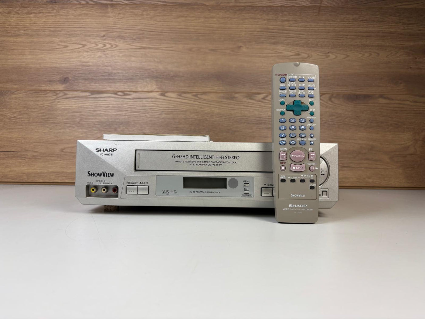 Sharp VC-MH781 Video Cassette Recorder VHS - Met Afstandsbediening