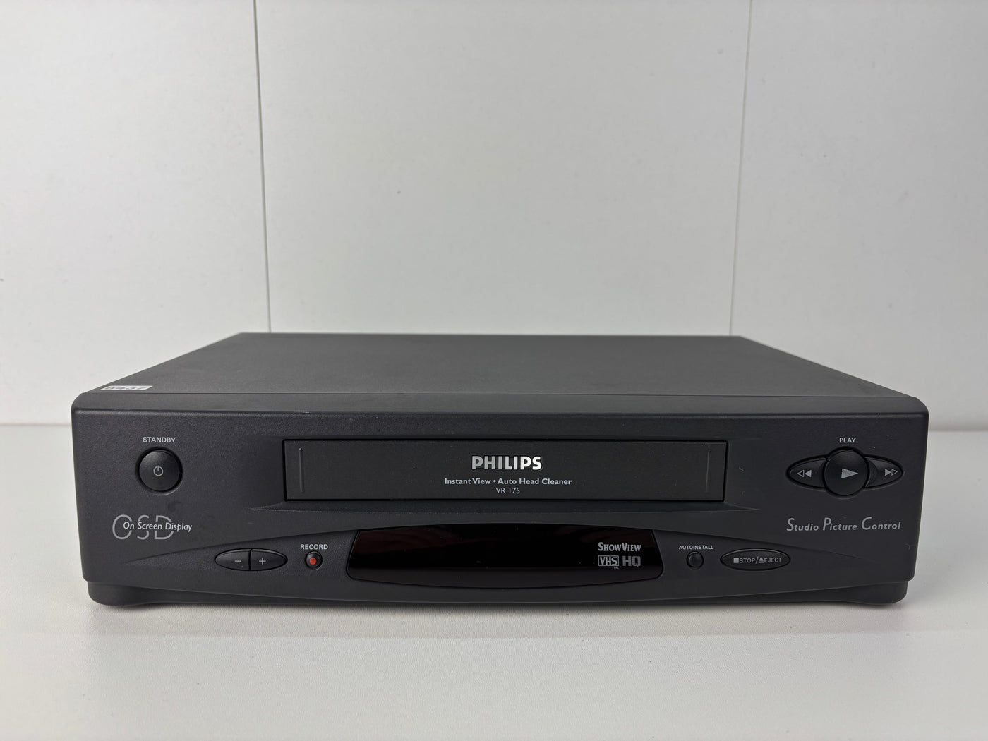 Philips VR 175 Video Cassette Recorder VHS - Lees beschrijving