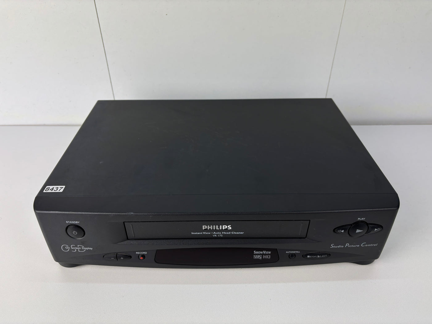 Philips VR 175 Video Cassette Recorder VHS - Lees beschrijving