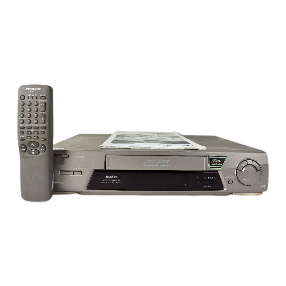 Panasonic NV-FJ610 Super Drive VHS Videorecorder - Met afstandsbediening