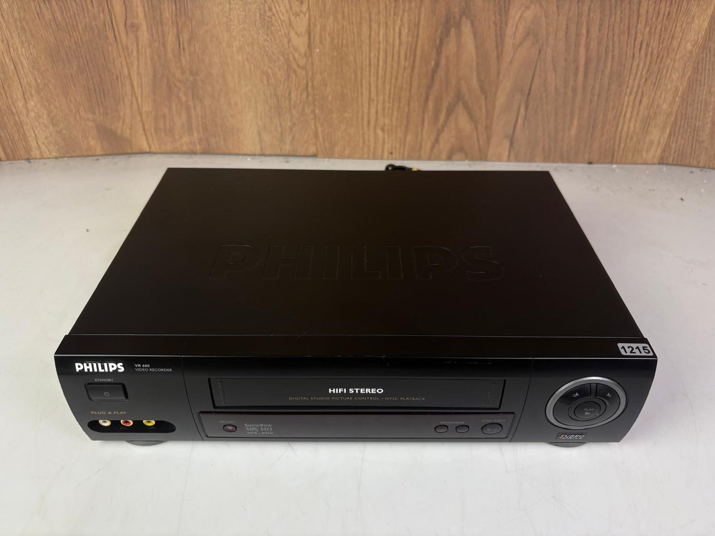 Philips VR600 Videorecorder VHS Player
