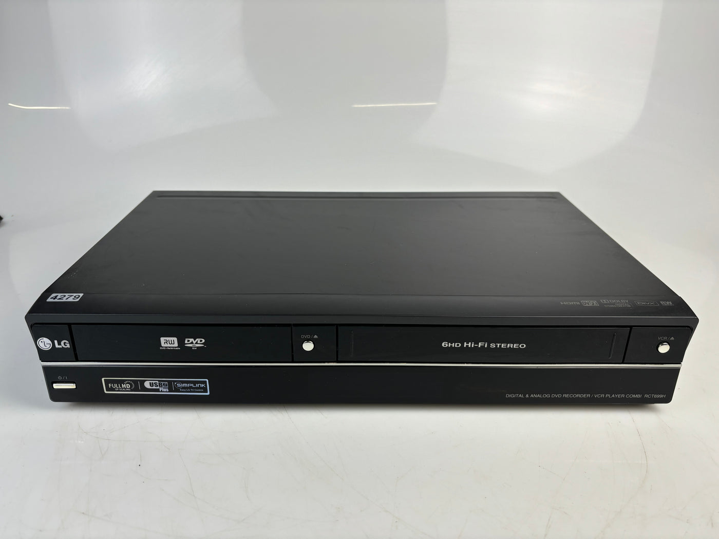 LG RCT699H Video / VHS Combi Recorder Copy VHS TO DVD!