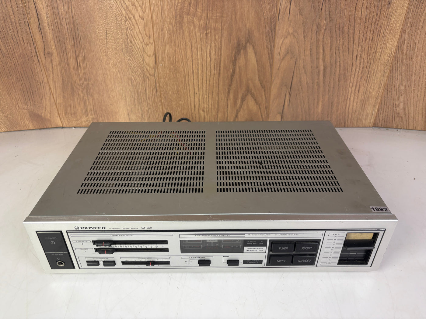 Pioneer SA-960 Stereo Integrated Amplifier