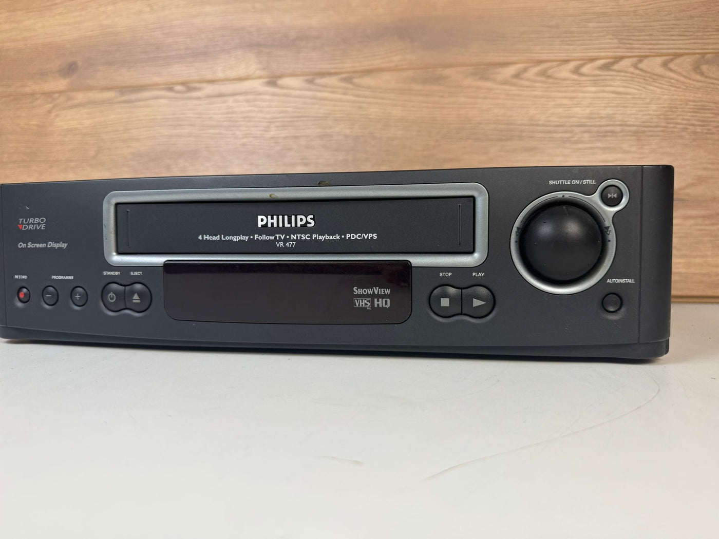 Philips VR477 Video Cassette Recorder VHS