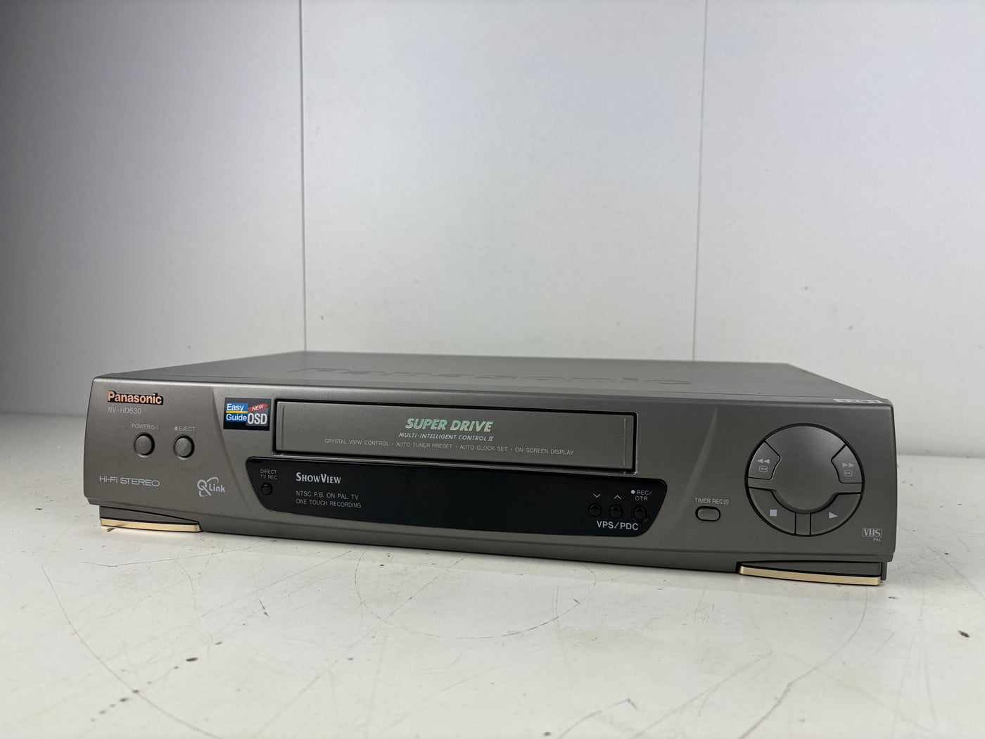 Panasonic NV-HD630 VHS Videorecorder | Super Drive