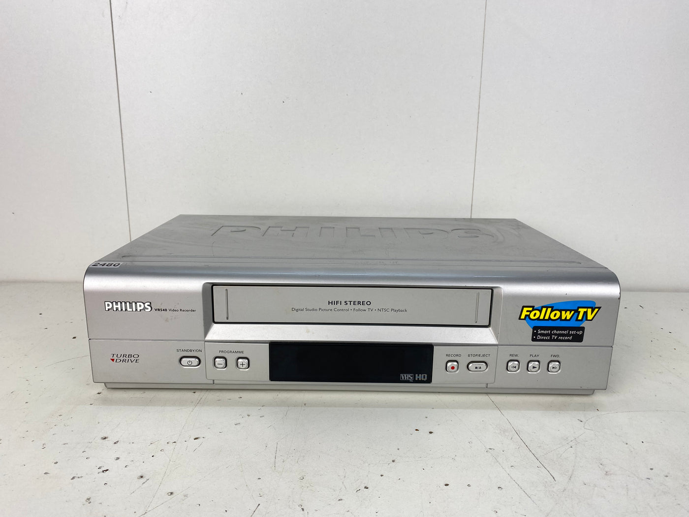Philips VR540 Video Cassette Recorder VHS