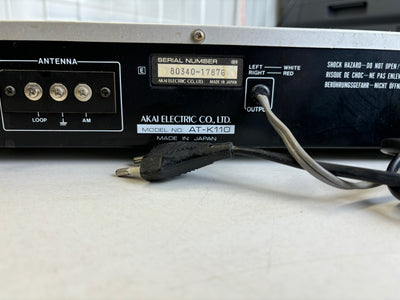 Akai AT-K110 AM/FM Stereo Tuner