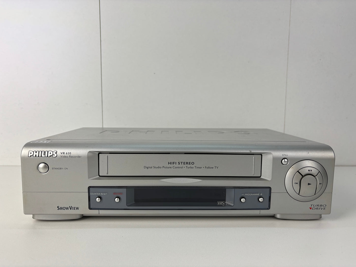 Philips VR 630 Video Cassette Recorder VHS