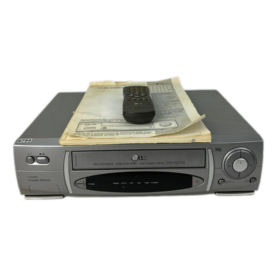 LG LV220D VHS Videorecorder | With Remote & Manual