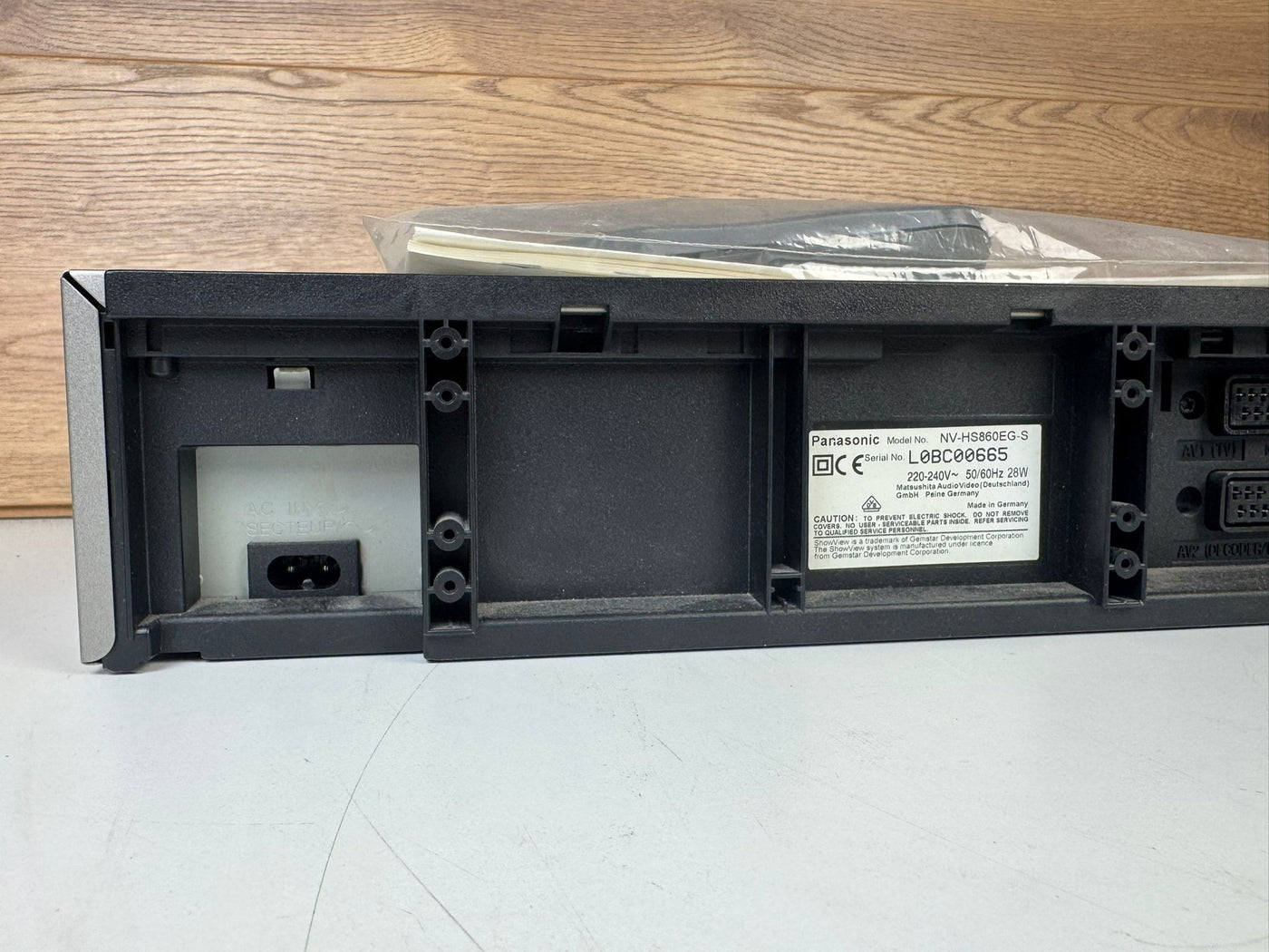 Panasonic NV-HS860 Super Drive Videorecorder Met Afstandsbediening!