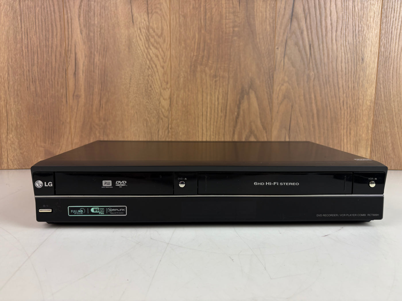 LG RCT689H DVD RECORDER / VHS COMBI (VHS COPY TO DVD)