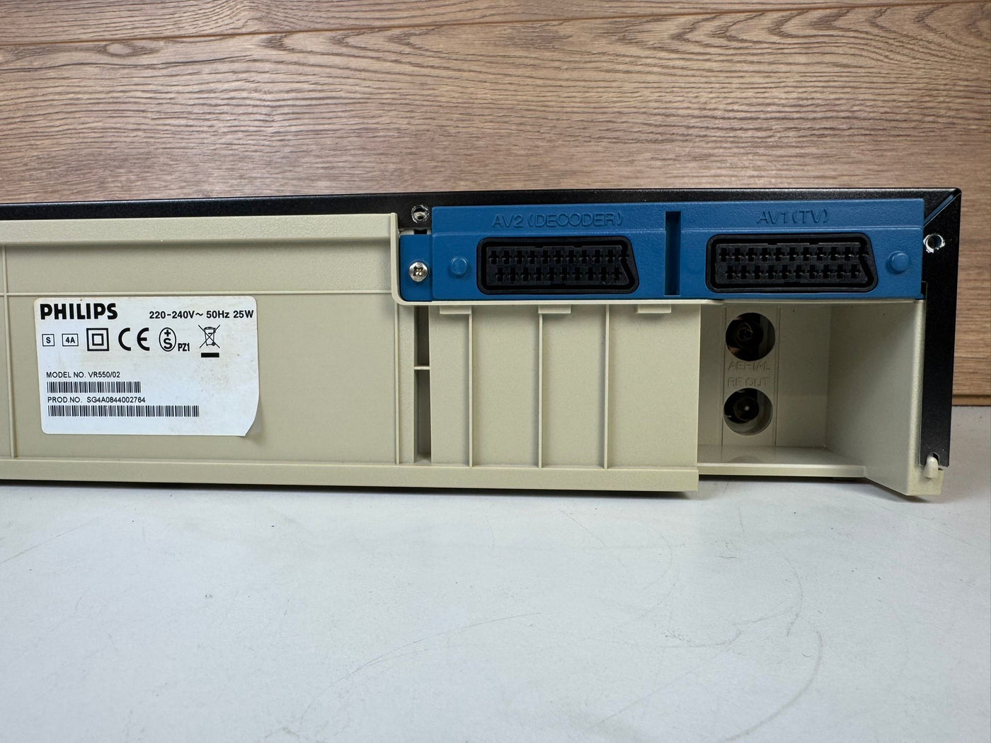 Philips VR550 Video Cassette Recorder VHS